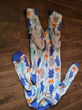 Carter's Toddler Boys Fleece Footie Pajamas